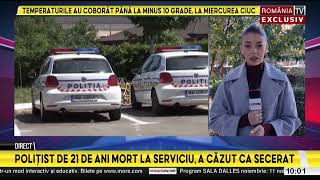 Polițist în vârstă de 21 de ani mort la serviciu după o oră de resuscitare [upl. by Riplex]