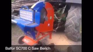 Balfor SC700 Saw Bench [upl. by Eidnim146]