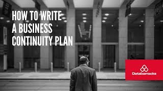 How to write a business continuity plan [upl. by Lanevuj]