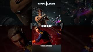 MK1 Johnny Cage vs Homelander Fatal Blow Comparison [upl. by Evangelist609]