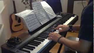 Miami Vice Crocketts theme quot Piano Cover quot  JAN HAMMER [upl. by Kcam]