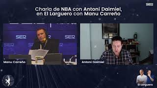 Daimiel quotLo de los Warriors nadie podía imaginarlo es un equipo intratablequot [upl. by Amlas]