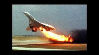 Air France Concorde flight 4590 takes off with fire Concorde crash that killed 113 [upl. by Gaillard]