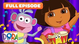 Dora amp Boots Play a Music Show 🎶 FULL EPISODE quotBaby Bongos Music Showquot  Dora the Explorer [upl. by Saundra]