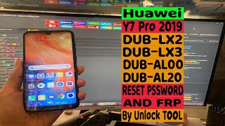 Huawei Y7Pro 2019 DUBLX2 Password Reset And FRP By Unlock ToolLast Version Done [upl. by Wasson]