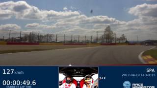 RN 1 Onboard video SPA FERRARI CHALLENGE 458 0226360 [upl. by Dwyer]