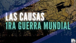 LAS CAUSAS DE LA PRIMERA GUERRA MUNDIAL [upl. by Nirb]