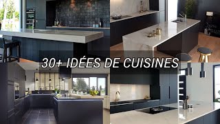 30 idées de cuisines modernes 2021 [upl. by Uoliram]