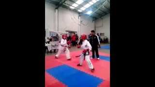 taekwondo itf pigue rojo p negra vs negro [upl. by Zinn]