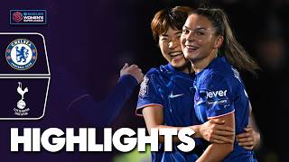 Kaneryds Double as Chelsea Hit Five  Chelsea v Tottenham Hotspur Highlights  Barclays WSL 202425 [upl. by Norean]