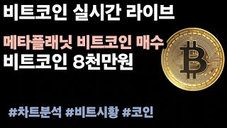 비트코인LIVE 87 비트코인 56K  메타플래닛 quotBTC 추가 매수 자산 증가 및 통화가치 하락 헤지 목표quot 비트코인 비트코인실시간 이더리움 리플 솔라나 [upl. by Aihsilef26]