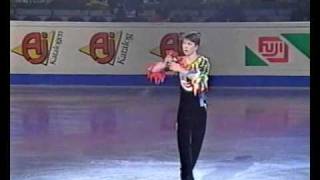 1999 Чемпионат мира А Ягудин показательные ЦиркРоза [upl. by Nylkoorb]