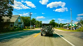 Scenic Summer Drive Narragansett to Newport Rhode Island  Stunning Coastal Views [upl. by Dekow]