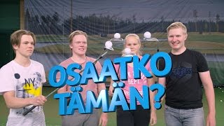 Vierumäki  Osaatko tämän  Golf 1 [upl. by Arihsaj]