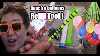 Special Refill Tool Bunch o Balloons refill kit easy magic balloon refill [upl. by Gehlbach]