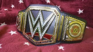 WWE Shop Unboxing 1  WWE Championship Commemorative Title Belt [upl. by Htaras860]