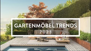 Gartenmöbel Trends 2023  Hunn Gartenmöbel [upl. by Llessur479]