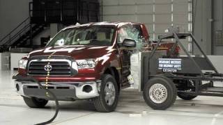 2007 Toyota Tundra side IIHS crash test [upl. by Lj78]