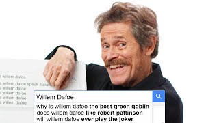 Willem Dafoe Answers the Webs Most Searched Questions  WIRED [upl. by Margarida796]