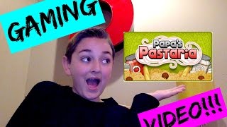 Papas Pastaria Episode 1  Gaming Video [upl. by Yehc]