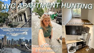 NYC APARTMENT HUNTING GUIDE renting advicetips Manhattan 2bed amp 3bed tours with 2023 rent prices [upl. by Reeva]