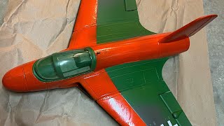 Beginner Flying a lippisch P15 64mm EDF jet [upl. by Pirozzo]