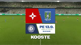 KOOSTE TPV – Tampere United  Kakkonen  1392024  Tammelan Stadion [upl. by Josi]