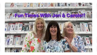 Friday Sews  Fun with my sewing Sisters [upl. by Inalel]