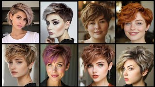 MOST demanding and homecoming short pixie haircut for ladies any ages 304050 trendyvideo [upl. by Blen193]