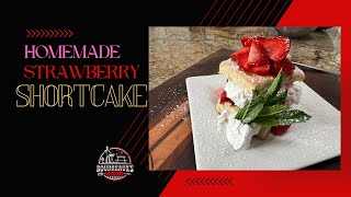 Irresistible Homemade Strawberry Shortcake Recipe  Easy and Delicious [upl. by Ettedo]