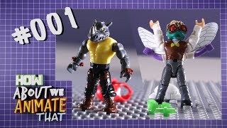 Mega Construx TMNT Mutations  How About We Animate That [upl. by Sicnarf730]