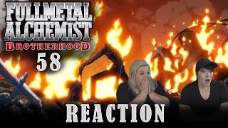 Fullmetal Alchemist Brotherhood 58 SACRIFICES reaction [upl. by Sadinoel912]