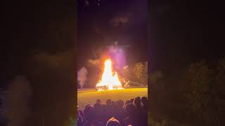 2024 Homecoming Bonfire  RoseHulman Institute of Technology [upl. by Wolram]