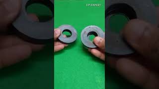 Easy Idea With Magnet Experiment at home shorts experiment trending [upl. by Fronnia]