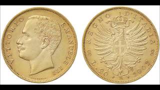 Le monete di Vittorio Emanuele III  Worlds most beautiful coins [upl. by Jaqitsch798]