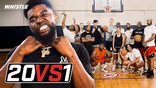 20 HOOPERS VS HEZI GOD FT CRSWHT amp NBA CHAMPION 🔥 [upl. by Randolph]