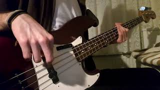 Jigsaw Falling Into Place  Radiohead  Bass Cover [upl. by Don]