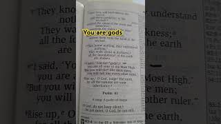 YOU ARE gods  PSALM 82 bible jesuschrist [upl. by Arze]