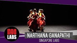 Narthana Ganapathi Singapore Labs  Bharatanatyam Dance [upl. by Hollington10]