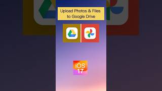 Upload Photos amp Files to Google Drive 📲 shorts [upl. by Mireielle]