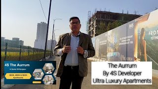 Ultra Luxury Apartment  The Aurrum by 4S  Gurugram [upl. by Ahsinak]