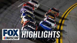 Bluegreen Vacations Duel 2 at Daytona Highlights  NASCAR on FOX [upl. by Ilegna159]