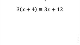 HIGHER GCSE MATHS Equating coefficients expanding brackets [upl. by Otanod832]