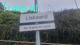 Trains at Liskeard 5th October 24 GWML please like and subscribe [upl. by Jagir824]