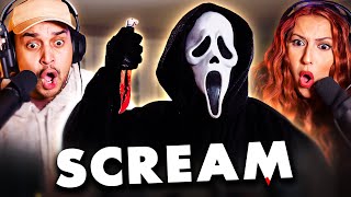 SCREAM 1996 MOVIE REACTION  DID NOT SEE THAT ONE COMING  FIRST TIME WATCHING  REVIEW [upl. by Roinuj]