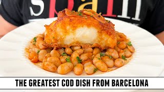 Barcelona´s BESTKEPT Fish Recipe  Bacalao a la Llauna Recipe [upl. by Hannis]