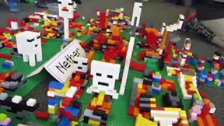 Building Minecraft Worlds out of 50000 LEGO® Bricks at PlayWell Northwest [upl. by Mcmath]