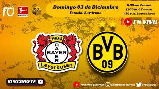 Bayer Leverkusen VS Borussia Dortmund  BUNDESLIGA  Jornada 13 [upl. by Enileve]