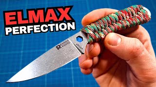 Rainier Knives Fastpak Review  Skeletonized EDC Neck Knife with Elmax Blade Steel and Kydex Sheath [upl. by Adnotal]