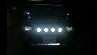 AutosLed Mitsubishi L200 iluminación Led [upl. by Allegna]